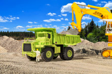Kibri 14058 - H0 TEREX Muldenkipper